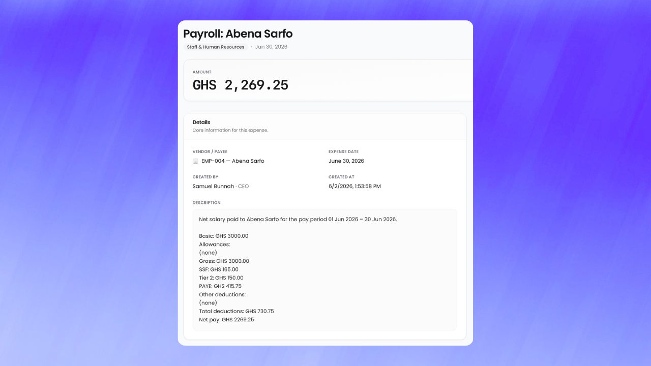 Step 2: Scheduled and off-cycle payroll runs workflow preview